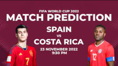 spain national football team vs costa rica national football team lineups