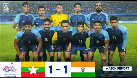 India National Football Team Vs Myanmar National Football Team Lineups