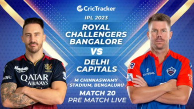 royal challengers bangalore vs delhi capitals timeline